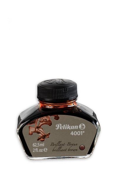 Pelikan 4001 Brilliant Kahverengi Şişe Mürekkep 62,5 ml