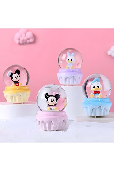 Store Mickey Mouse Işıklı Kar Küresi 9 Cm Model1