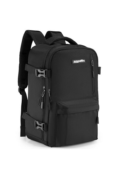 zagatto Cabin Backpack ®, Black, 15l, 40x20x15 Cm, Wizz/ryanair Compatible, Waterproof, Zg931