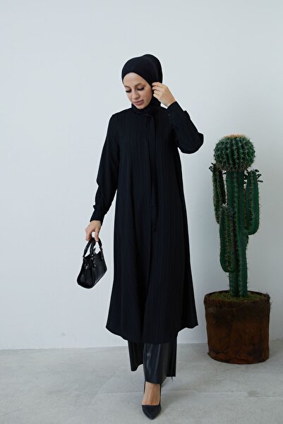 Foremia Scarf Tunic-black