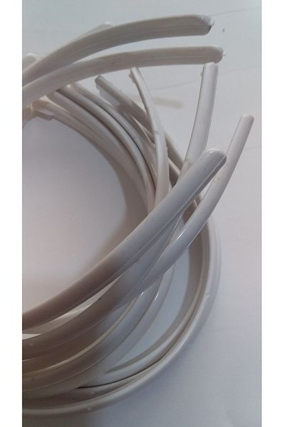 Adel Plastic Crown 1 cm (50 Pcs) White