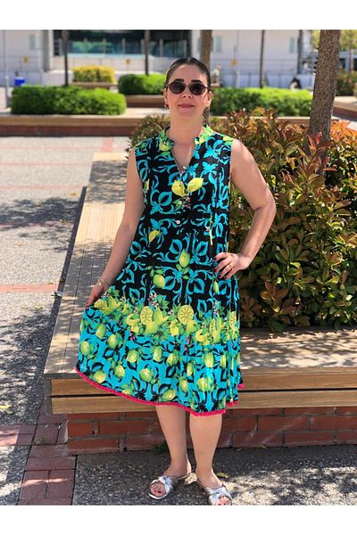 BAKTAGÖR Pilated Dress (100% Cotton)