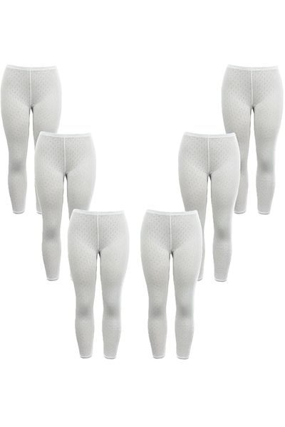 City Rose Fashion 6 Pack Women's 100% Perforated Cotton Tight Underwear