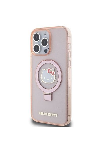 Hello Kitty Protective case for iPhone 15 Pro Max 6.7", Hello Kitty, Polycarbonate, Pink