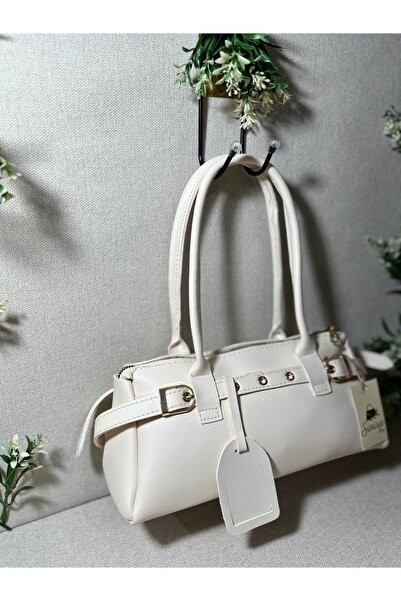SİNİSA BAG GEANTĂ DE MÂNĂ ȘI DE UMĂR PENTRU FEMEI CU DETALII CU CATĂLĂ DUBĂ ȘI CUREA