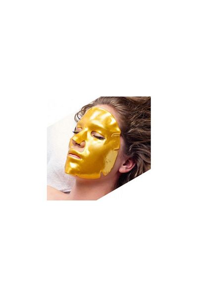 TotulPerfect Set 2 Face Masks with Collagen and 24K Gold Particles, Lifting Effect, Intense Hydration, Dark Circl