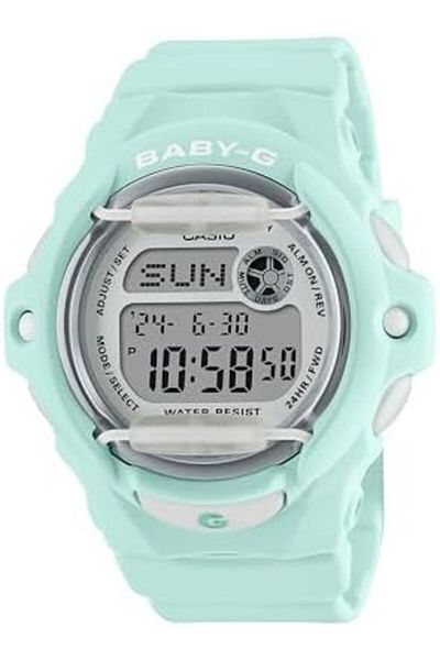 Casio Baby-g Unisex Digital Sports Watch, Rubber Strap - Bg-169u-3dr, Turquoise