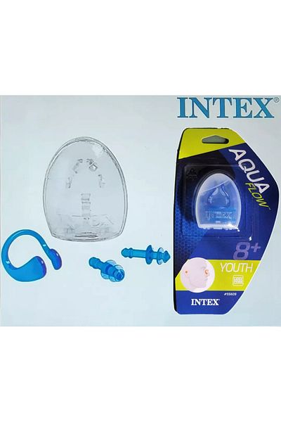 Intex Ear Plugs and Nose Clip Combo Set
