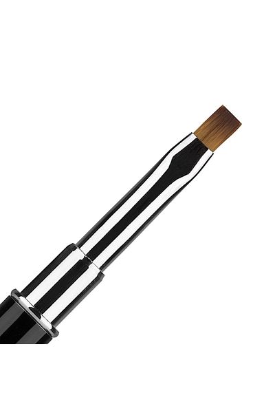 Cupio Gel manicure brush no. 4 with Crystals - straight tip
