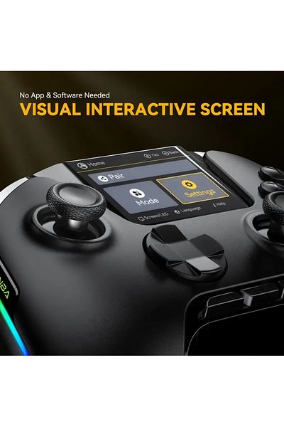 Man Interactive Wireless Game Controller (No Gimbal)4 iOS/PC/Android/Deck,Hall Effect&Shooting Stick