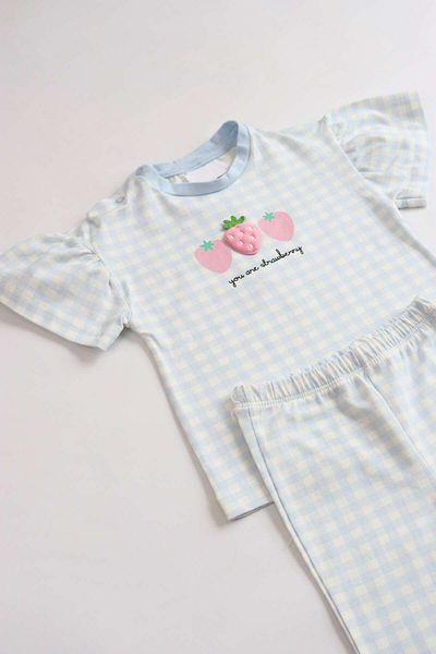 Pijamella Baby Girl Spanish Leg Top and Bottom Set