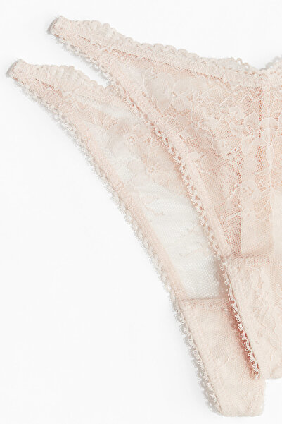 H&M 2'li Dantel Tanga Thong Külot