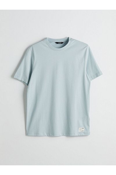 LC Waikiki Ανδρικό T-Shirt από βαμβακερό χτενισμένο λαιμό