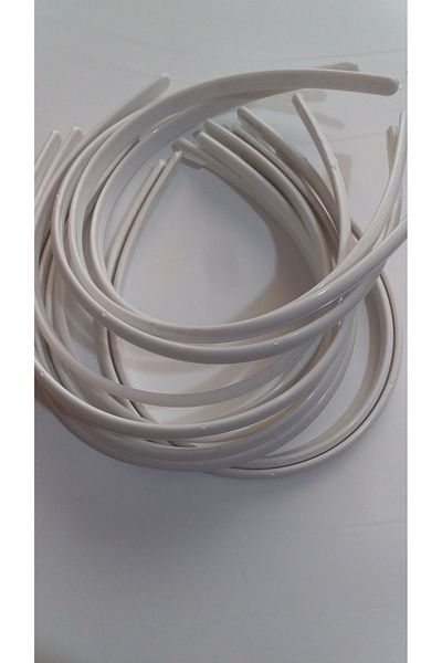 Adel Plastic Crown 1 cm (50 Pcs) White