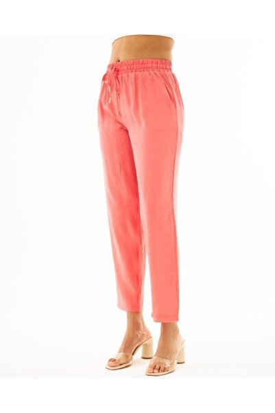 Orfeo Negro Жіночі штани з еластичним поясом і довгими штанинами