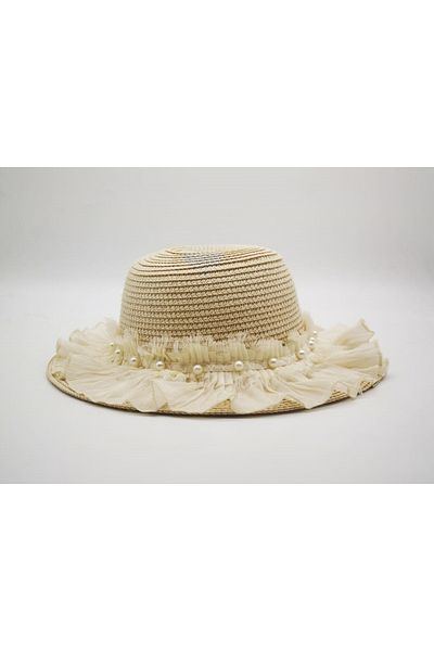 By Piera Girl's Straw Hat 8775