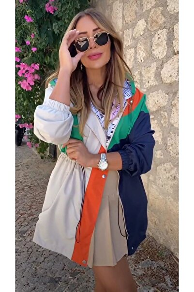 VETO Τζιν Γυναικείο Αδιάβροχο Πολύχρωμο Με Επένδυση Μεγάλου Μεγέθους