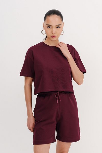 Addax T-Shirt and Bermuda Shorts Set Tkm4506-H11