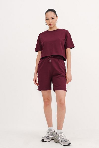 Addax T-Shirt and Bermuda Shorts Set Tkm4506-H11