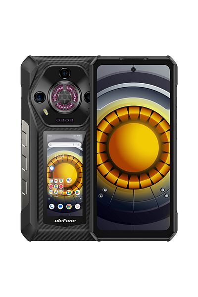 ULEFONE هاتف ARMOR 30 PRO 5G | 16 جيجابايت RAM | 512 جيجابايت ROM | بطارية 12800 مللي أمبير | شاشة مزدوجة 6.95" FHD+ و 3.4" FHD+ | NFC | Android 14