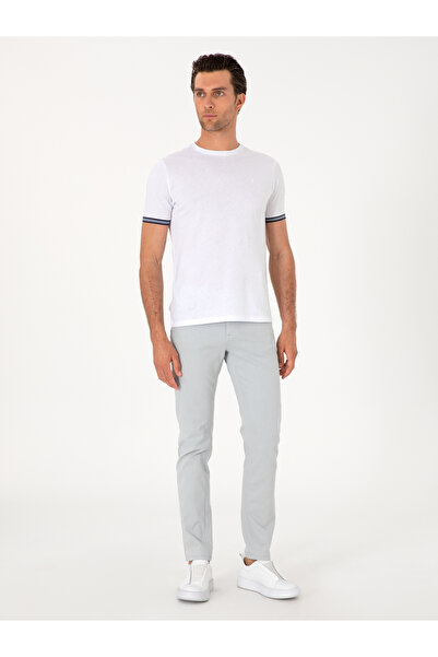 Cacharel Buz Mavisi Slim Fit Pamuk Karışımlı Jean Pantolon 50298870-VR036