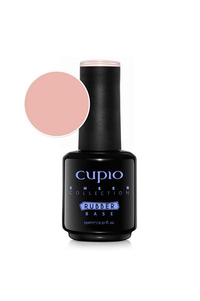 Cupio Rubber Base Sheer Collection - Cashmere Bliss 15ml