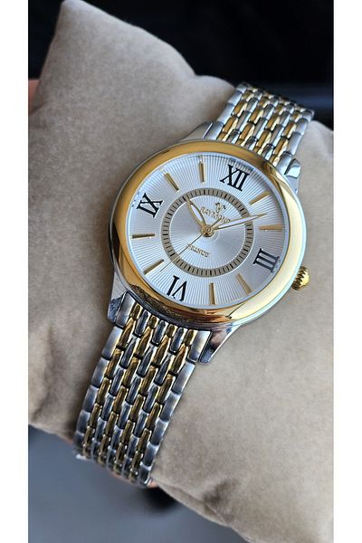 Raymond Rym-211698 - 100% Original Women's Wristwatch - Steel Case and Band - 2 Years Warranty