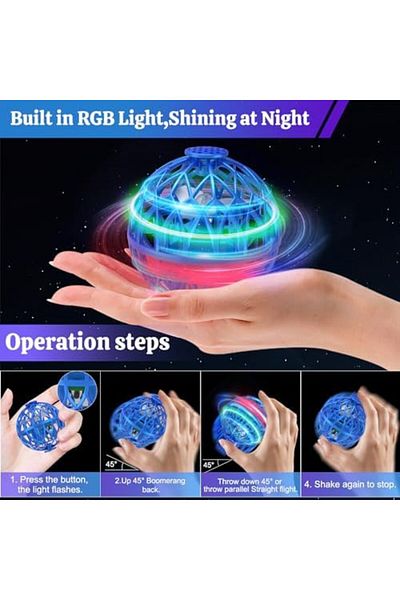 OBEST Hoverball Flying Ball 2024, Magic Spinner Boomerang Ball, Cool Flying Toy, Mini Drone