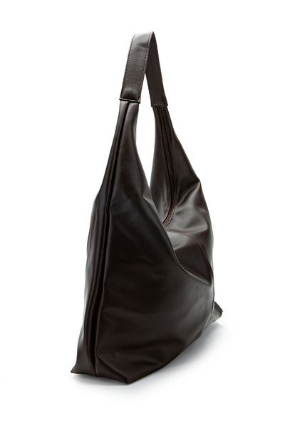 minebag Casual Milan Plain Women's Shoulder Bag Bitter Brown