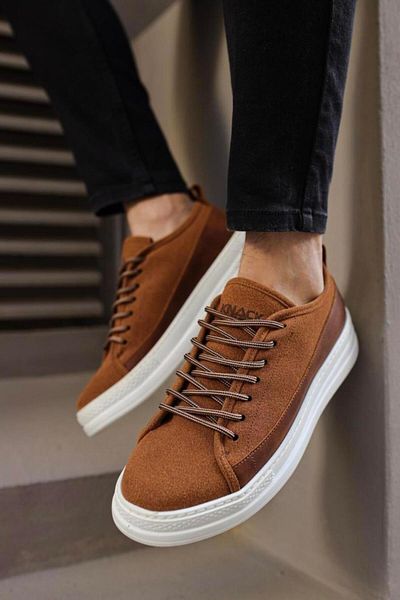 Byshoes Knack Sneakers Shoes 010 Tan Suede