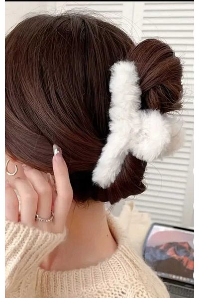 Eva Rose 1 Pcs Plush Latch Buckle Children's Buckle Girl's Buckle School Buckle Fury Latch Buckle