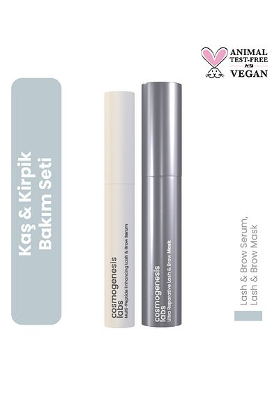 Cosmogenesis Labs Vegan Eyebrow and Eyelash Care Set