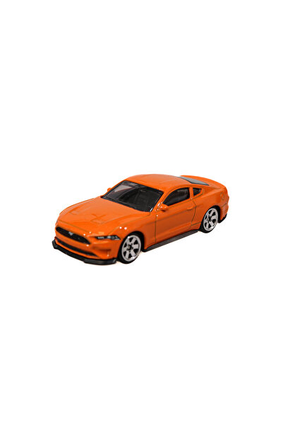 MSZ Mașină miniaturală Ford Mustang GT MSZ 2018, culoare portocalie, 1:64