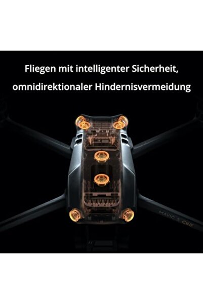 DJI Mavic 3 Cine Premium Combo, dronă cu cameră Hasselblad 4/3 CMOS, video 5.1K, evitarea obstacolel