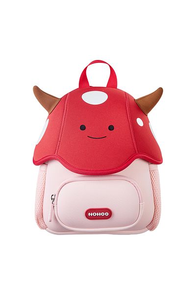 Nohoo 3D Cute Angel Kids School Bag/Activity Bag 10" - Red