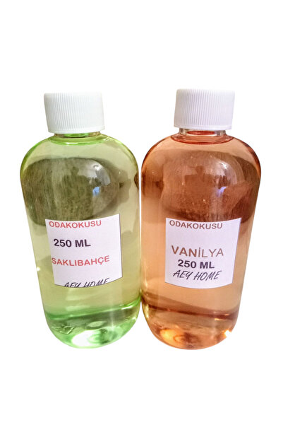 enas kozmetik Oda Oto Kokuları Spreyli Şişeler İçin Yedek 2X250 ML VANİLYA VE...