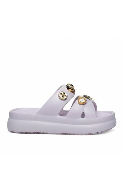 İncim Stoned Plum Daily Orthopedic Seaside Pool Beach Slippers Women's Slippers