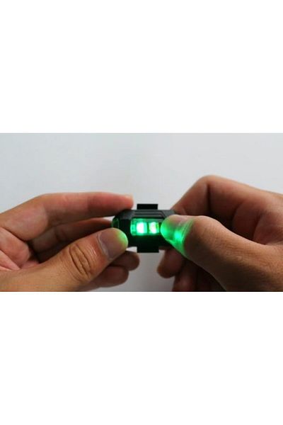 Cesiro AUEJACKY Drone Strobe Light 6 Pieces, 7 Colors, LED Strobe Lights for Av