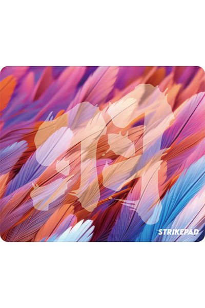 Choice لوحة ماوس الألعاب MST491 RED FANTECH Strikepad MST491 بتصميم مجسم جذاب 490 × 420 × 3 مم