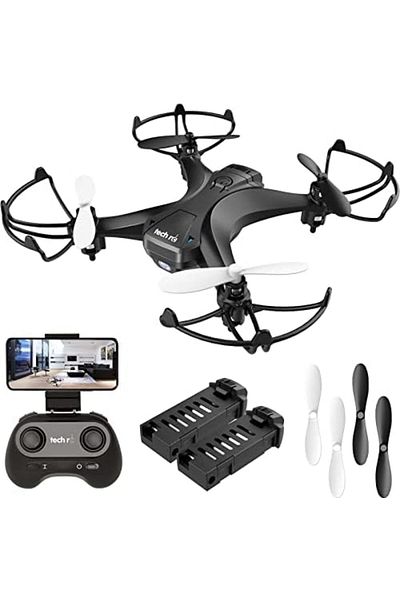Cesiro Mini tech rc drone with HD FPV camera RC drone with 2 batteries 2.4GHz remote controlled quadcopter