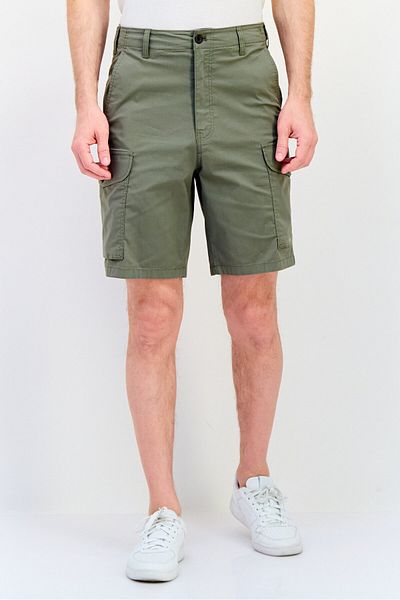 Dockers Men Plain Cargo Shorts, Olive