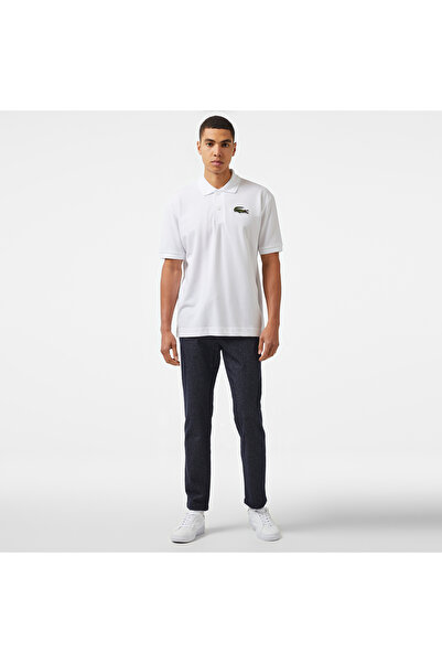 Lacoste Erkek Tapered Fit Chino Lacivert Pantolon