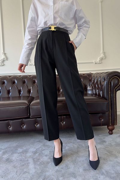 MAGARDE Fabric Carrot Pants