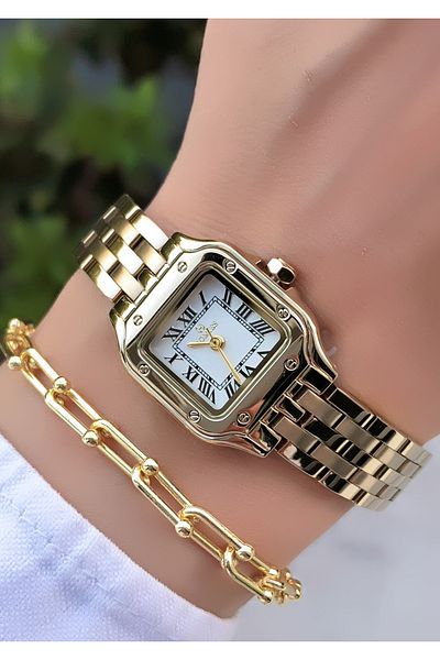 Homies Original Invoice Waterproof Women's Wrist Watch with Bracelet Gift
