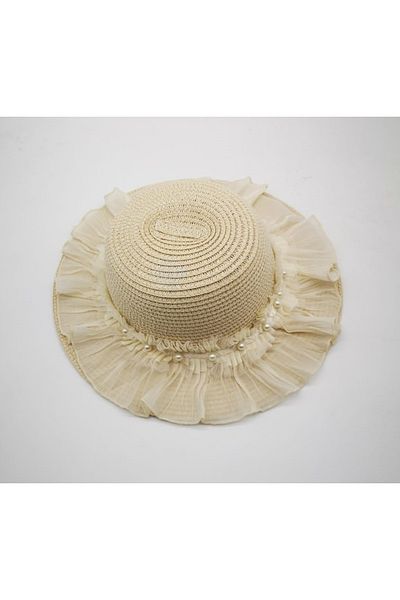By Piera Girl's Straw Hat 8775