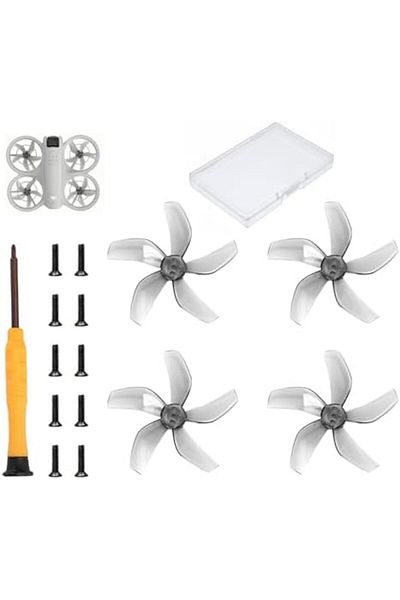 DJI 2 pairs of low-noise propellers compatible with DJI NEO, silent propellers for DJI NEO, safe,