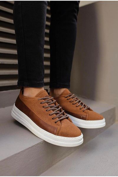 Byshoes Knack Sneakers Shoes 010 Tan Suede