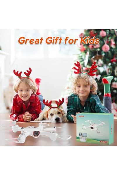 Loolinn Loolinn Drone with Camera as a Gift for Kids - Very Easy to Fly, Real-Time Video Transmission
