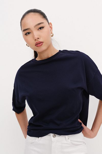 Addax Crew Neck Basic T-Shirt P4368-K6