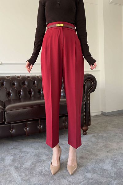 MAGARDE Fabric Carrot Pants